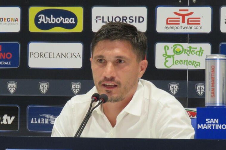 Fabio Pisacane in conferenza stampa