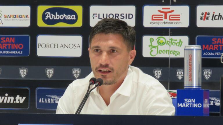 Fabio Pisacane in conferenza stampa