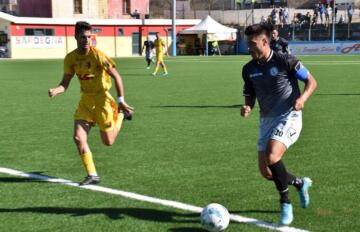 Daniele Ansini dell'Ilvamaddalena | Foto Atletico Uri Calcio