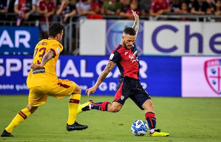 Nahitan Nandez in Cagliari-Cittadella | Foto Luigi Canu