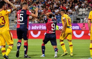 Cagliari Calcio v A.S. Cittadella, Italian Serie B, Serie BKT, football match, Stadium Unipol Domus, Cagliari, Italy - 21 Aug 2022