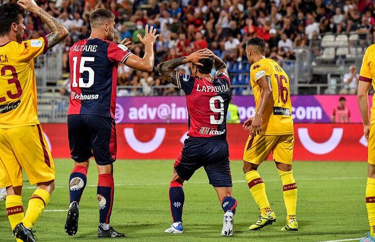 Cagliari Calcio v A.S. Cittadella, Italian Serie B, Serie BKT, football match, Stadium Unipol Domus, Cagliari, Italy - 21 Aug 2022