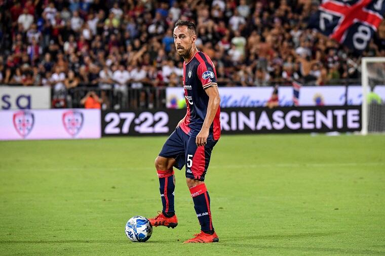 Marco Mancosu in Cagliari-Cittadella | Foto Luigi Canu