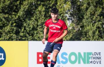 Michele Masala in azione | Foto Valerio Spano/Cagliari Calcio