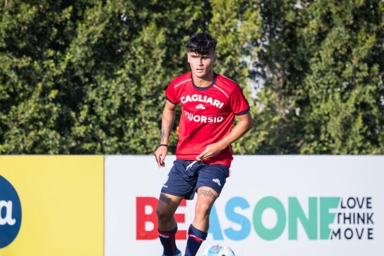 Michele Masala in azione | Foto Valerio Spano/Cagliari Calcio