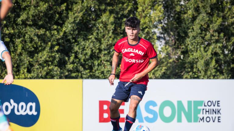Michele Masala in azione | Foto Valerio Spano/Cagliari Calcio