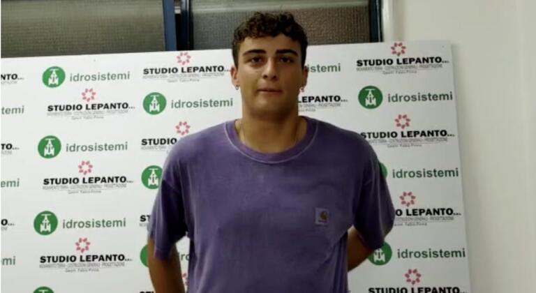 Filippo Stevanato, portiere della Tharros
