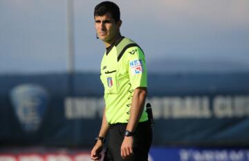 L'arbitro Matteo Gualtieri | Foto Ternana Calcio