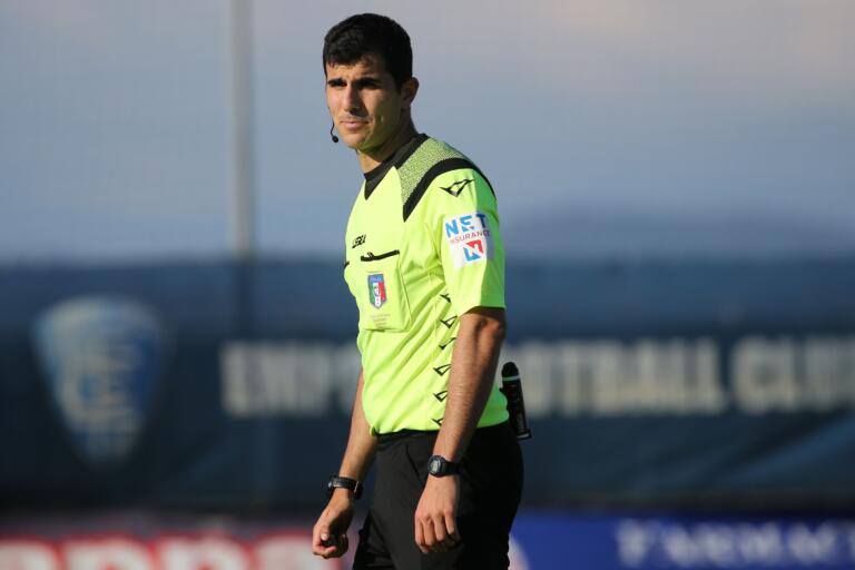 L'arbitro Matteo Gualtieri | Foto Ternana Calcio