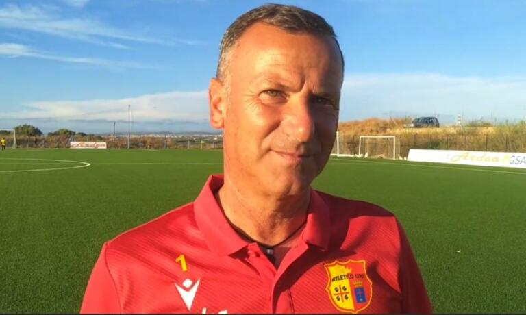 Massimiliano Paba mister dell'Atletico Uri
