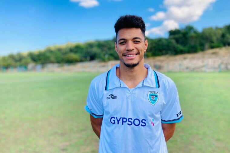 Gianluigi Sueva, nuovo attaccante dell'Olbia