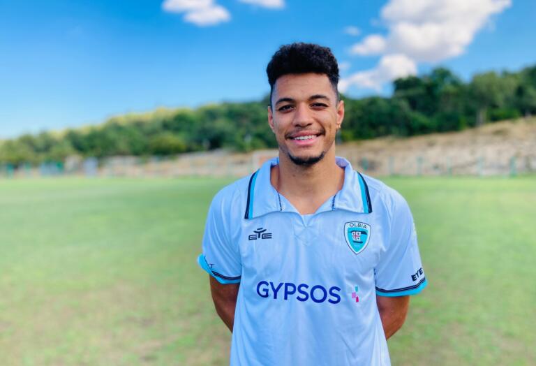 Gianluigi Sueva, nuovo attaccante dell'Olbia