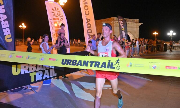 Oualid Abdelkader all'arrivo dell'Urban Trail 2022 | Foto Phototoday