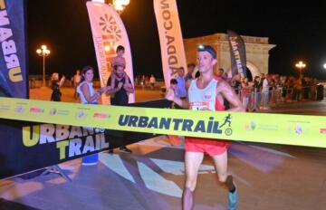 Oualid Abdelkader all'arrivo dell'Urban Trail 2022 | Foto Phototoday