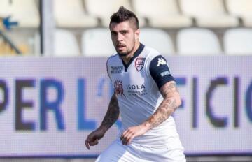 Antonio Balzano ai tempi della Serie B con il Cagliari