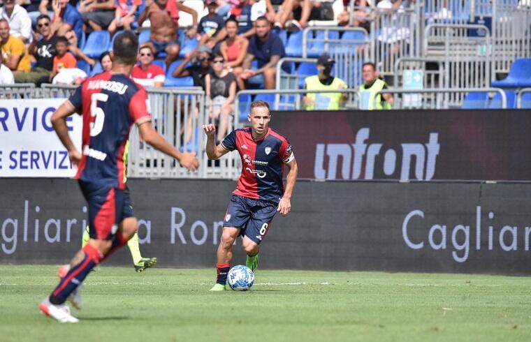 Marko Rog in Cagliari-Bari | Foto Alessandro Sanna