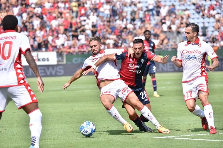 Gabriele Zappa in Cagliari-Bari | Foto Alessandro Sanna