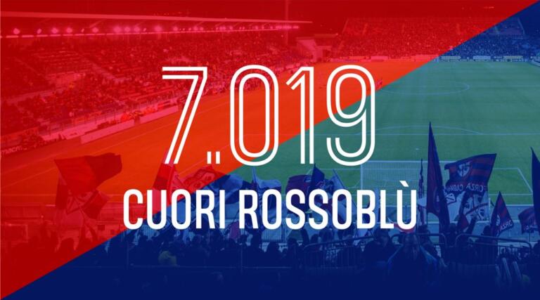La grafica usata dal Cagliari Calcio per ringraziare gli abbonati | Foto Twitter Cagliari Calcio