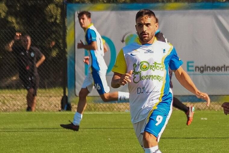 Sergio Nurchi attaccante della COS | Foto COS