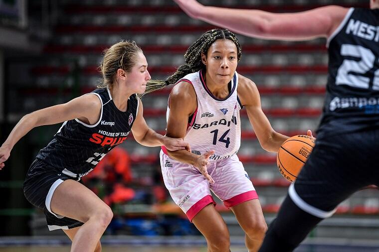 Samantha Thomas della Dinamo Sassari | Foto Luigi Canu