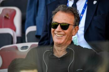 Massimo Cellino presidente del Brescia | Foto Luigi Canu