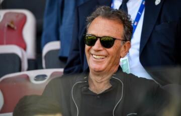 Massimo Cellino presidente del Brescia | Foto Luigi Canu