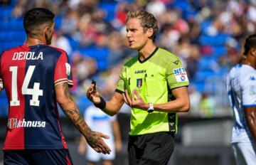 Daniele Chiffi arbitro di Cagliari- Brescia | Foto Luigi Canu