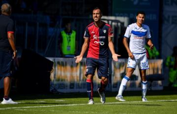 Marco Mancosu in Cagliari- Brescia | Foto Luigi Canu