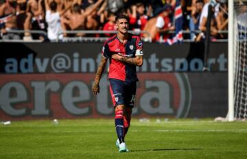 Alessandro Deiola in Cagliari- Brescia | Foto Luigi Canu