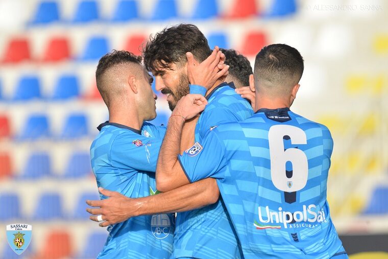 Un'esultanza del Latte Dolce | Foto Alessandro Sanna