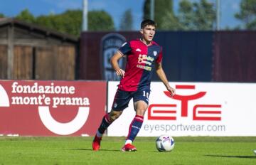 Nicolò Cavuoti del Cagliari Primavera | Foto Cagliari Calcio