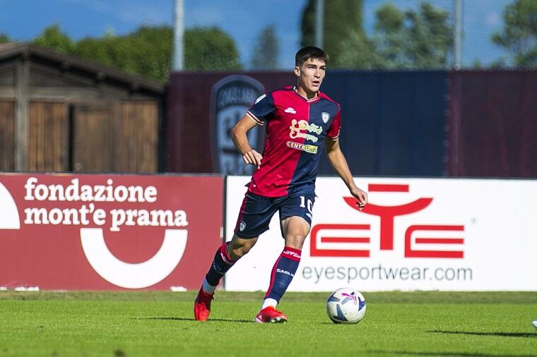 Nicolò Cavuoti del Cagliari Primavera | Foto Cagliari Calcio