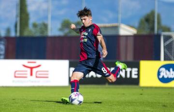 Michele Carboni del Cagliari Primavera | Foto Cagliari Calcio