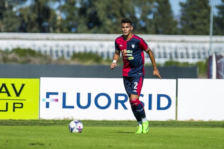 Zallu del Cagliari Primavera | Foto Cagliari Calcio