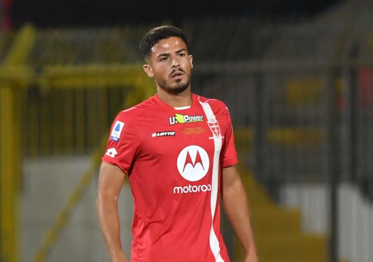 Andrea Carboni con la maglia del Monza