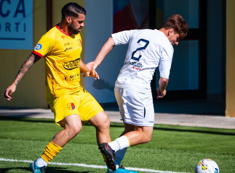 Alessandro Aloia in Atletico Uri-Cassino | Foto Andrea Baldinu