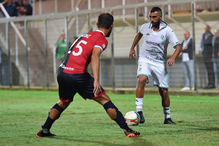 Daniele Ragatzu in Olbia-Torres | Foto Emanuele Perrone