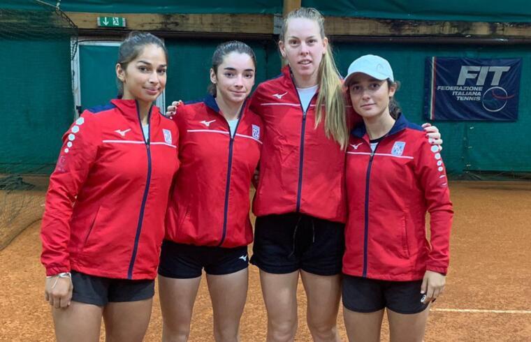 Le ragazze del Tennis Club Cagliari