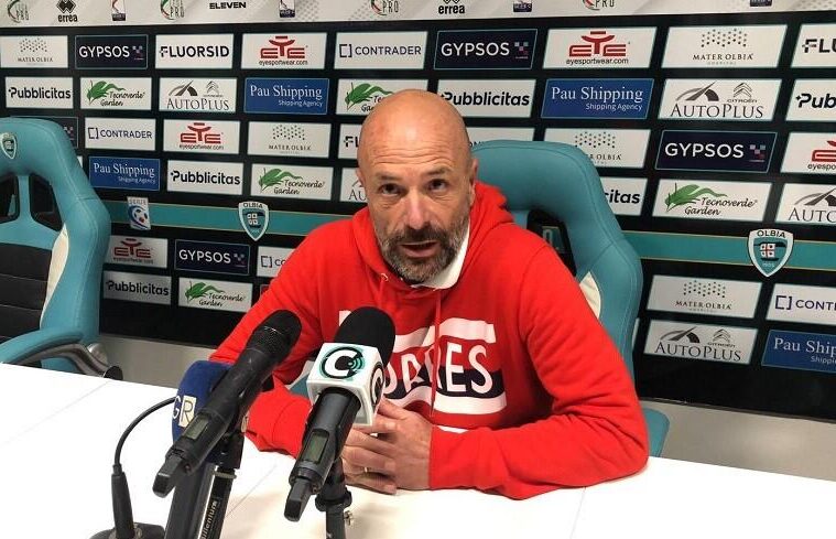 Alfonso Greco nella sala stampa del Nespoli