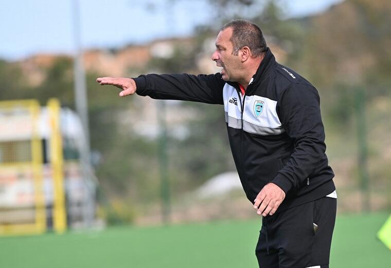 Oberdan Biagioni, mister della Primavera dell'Olbia | Foto Sandro Giordano