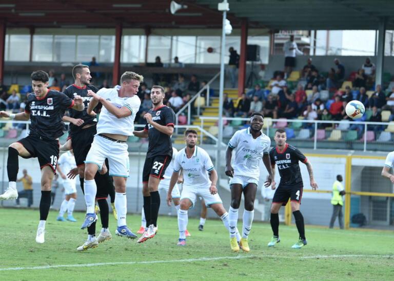Nanni, attaccante dell'Olbia | Foto Sandro Giordano