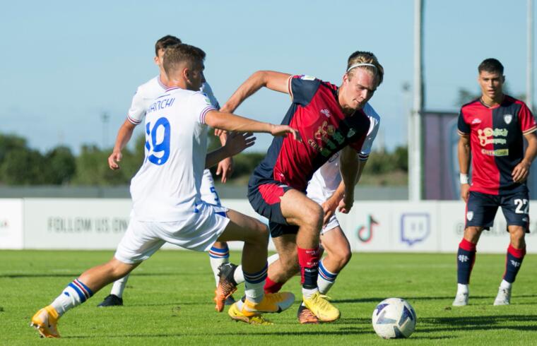 Adam Griger, attaccante del Cagliari Primavera | Foto Cagliari Calcio