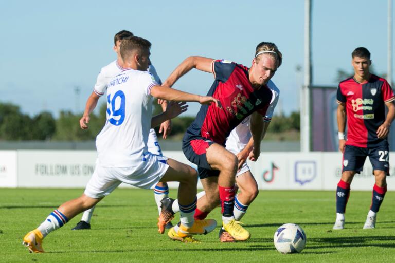 Adam Griger, attaccante del Cagliari Primavera | Foto Cagliari Calcio