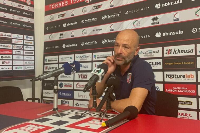 Alfonso Greco in sala stampa