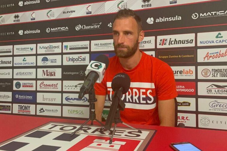 Stefano Scappini, attaccante della Torres