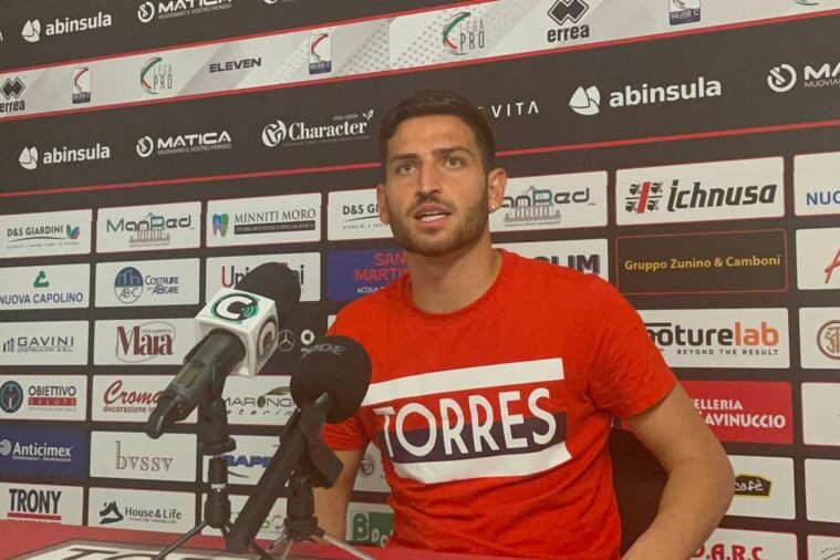 Alessio Salvato portiere della Torres