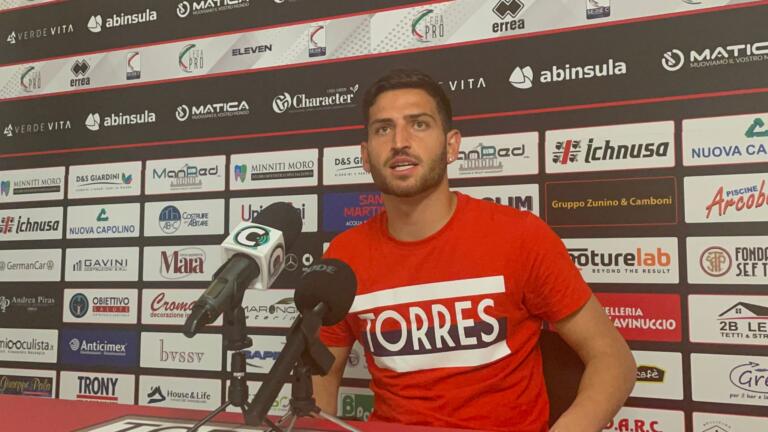 Alessio Salvato portiere della Torres