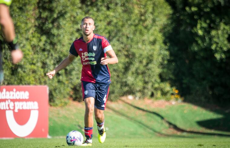 Luigi Palomba, difensore del Cagliari Primavera | Foto Cagliari Calcio/Valerio Spano