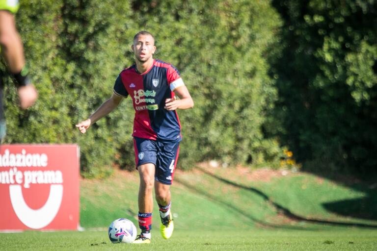 Luigi Palomba, difensore del Cagliari Primavera | Foto Cagliari Calcio/Valerio Spano