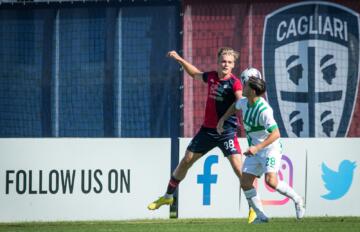 Griger in azione | Foto Valerio Spano / Cagliari Calcio